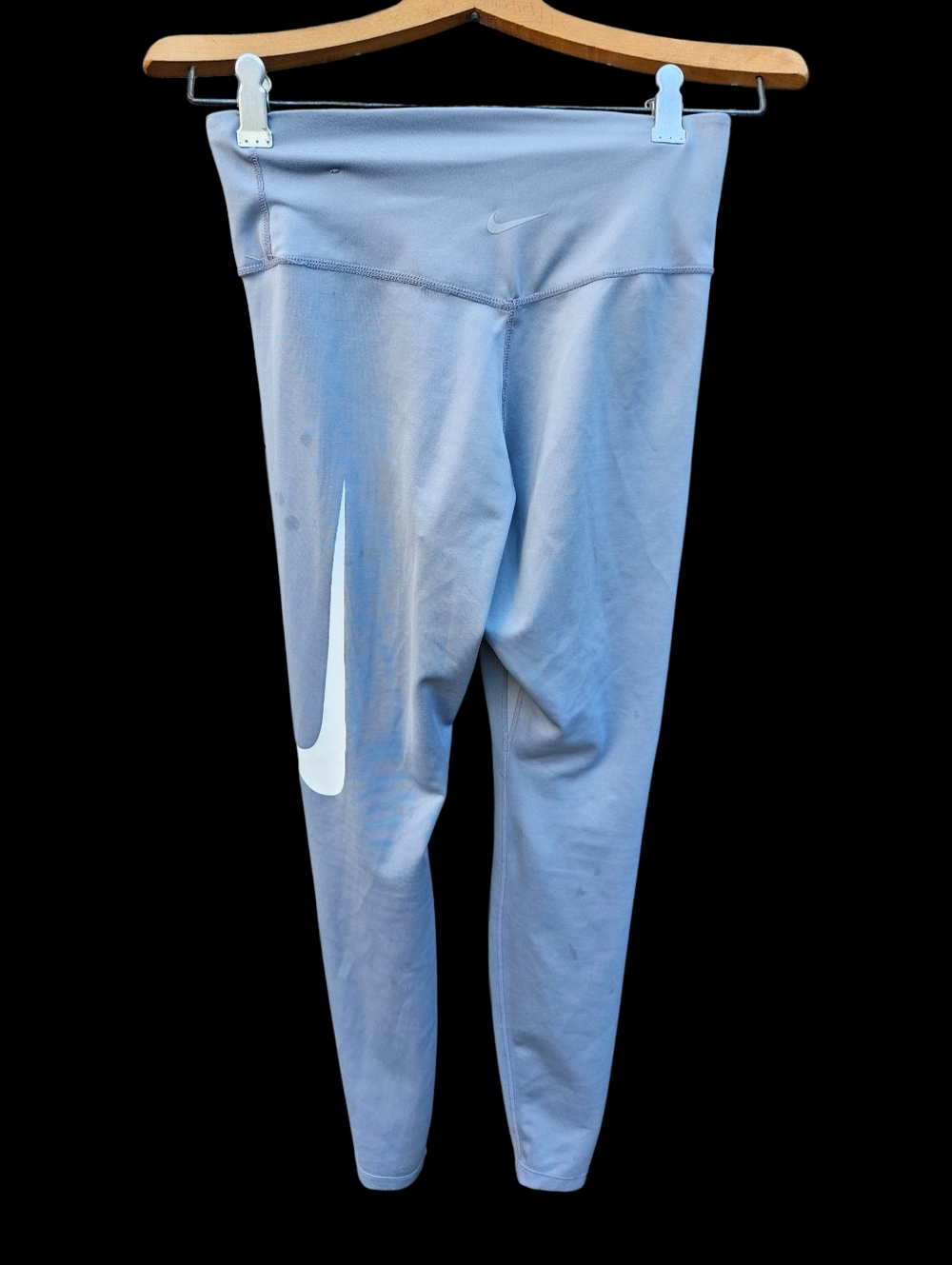 Nike Gray 'Just Do It' Leggings Women Size XS - Picture 4 of 15